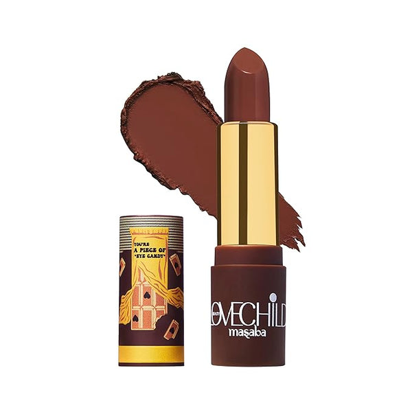 Lovechild Masaba Barfee Luxe Matte Lipstick Chocolate Brown - 4 ml