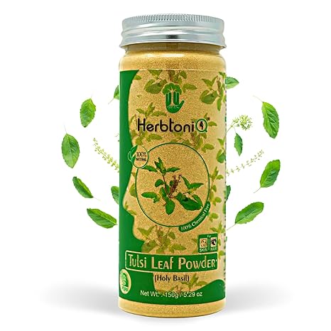 Herbtoniq Organic Tulsi Powder - 150 gms