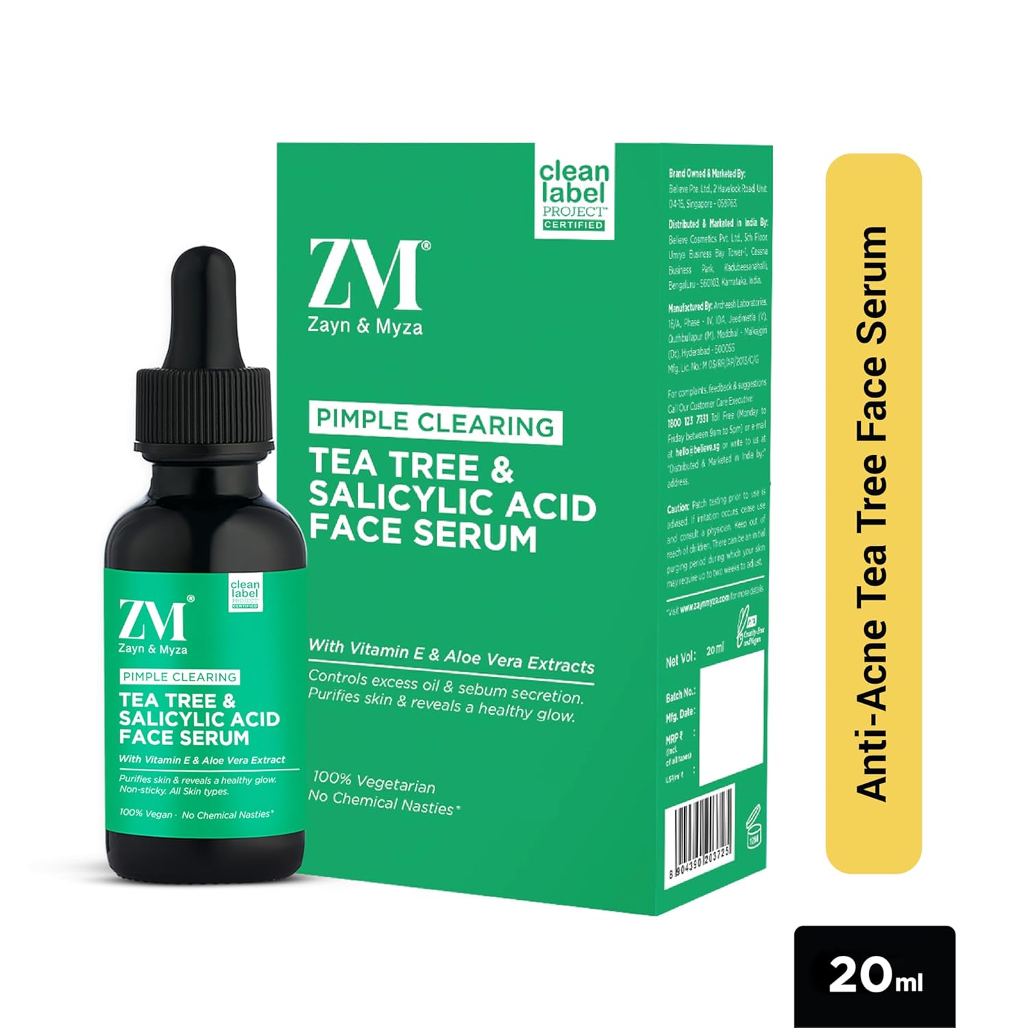 ZM Zayn & Myza Tea Tree Face Serum - 20 ml – Veeha Beauty