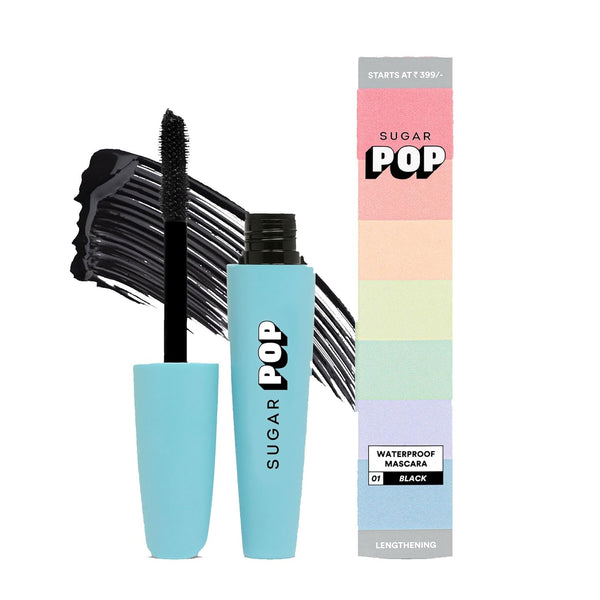 Sugar Pop Waterproof Mascara Black - 8 gms