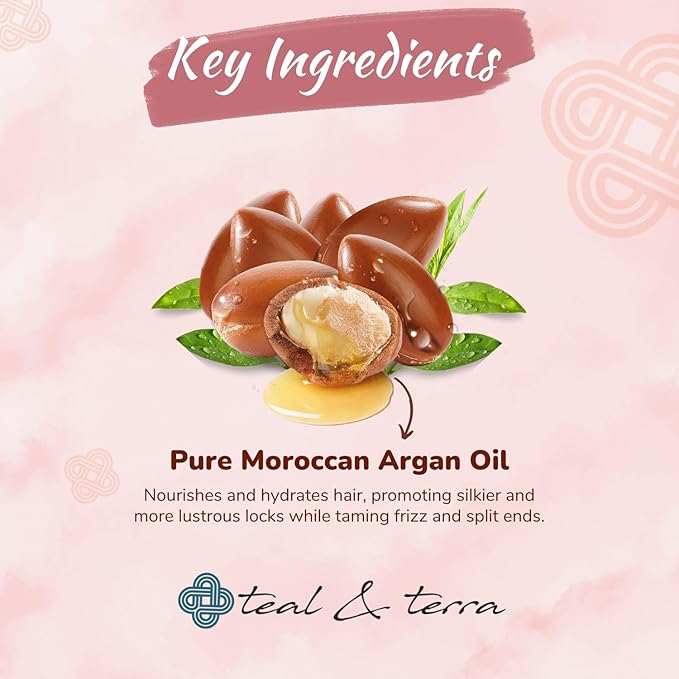 Teal & Terra Argan Hair Oil From Morocco - 30 Ml