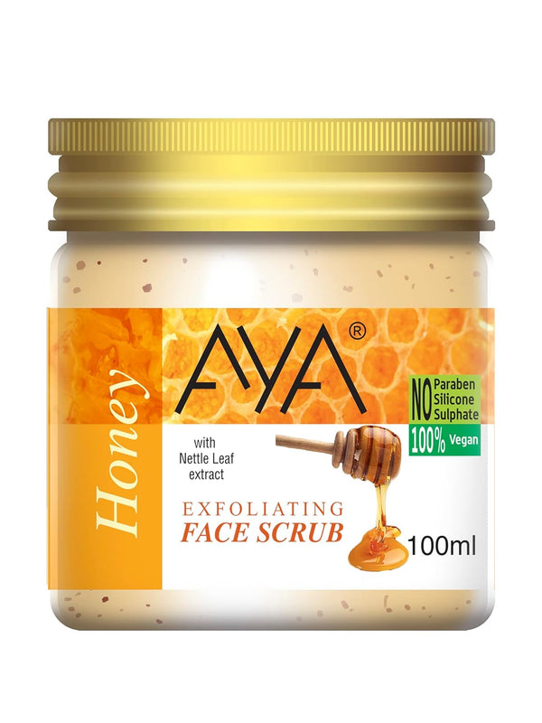 Aya Honey Exfoliating Face Scrub - 100 ml