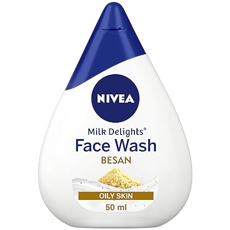 Nivea Milk Delights Face Wash Fine Gramflour For Oily Skin