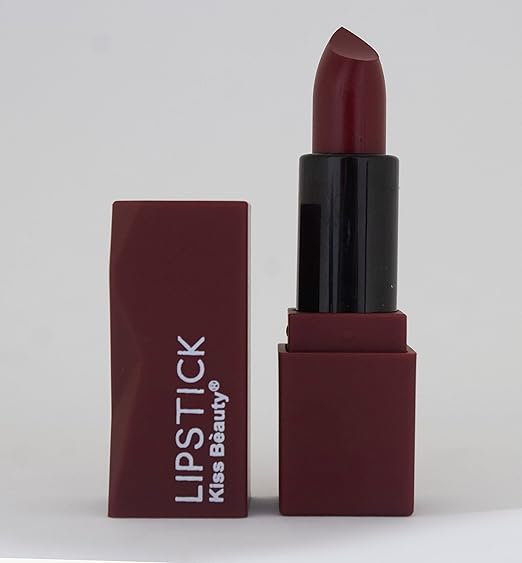 Kiss Beauty Gemini Hot and Soft Matte Lipstick Intense Color Velvet Red - 4 gms