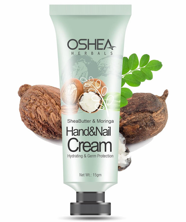 Oshea Herbals Sheabutter & Moringa Hand & Nail Cream - 15 ml