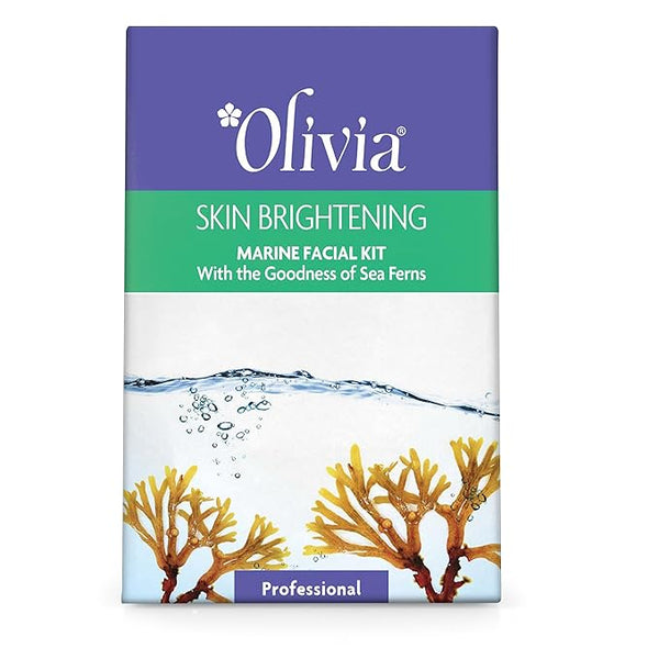 Olivia Skin Brightening Marine Facial Kit - 72 gms