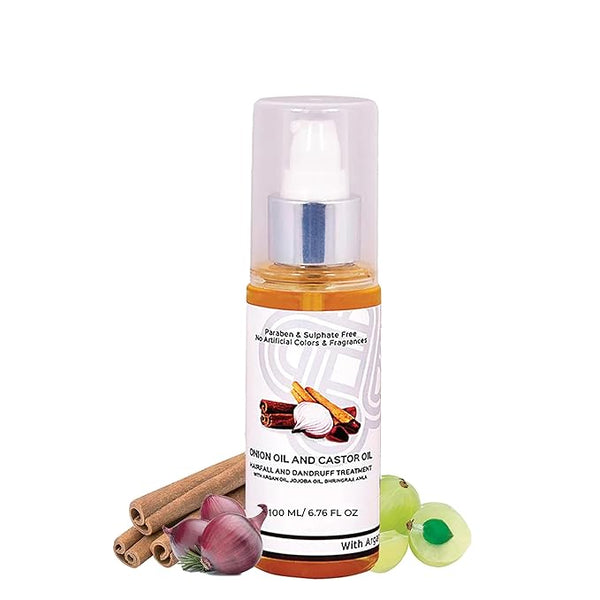 Teal & Terra Onion Oil & Castor Oil - 100 Ml