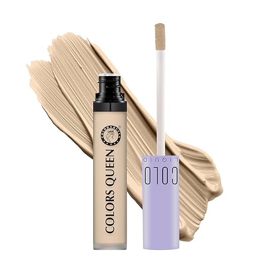 Colors Queen Conceal & Reveal Liquid Concealer 01 Porcelain - 6 gms