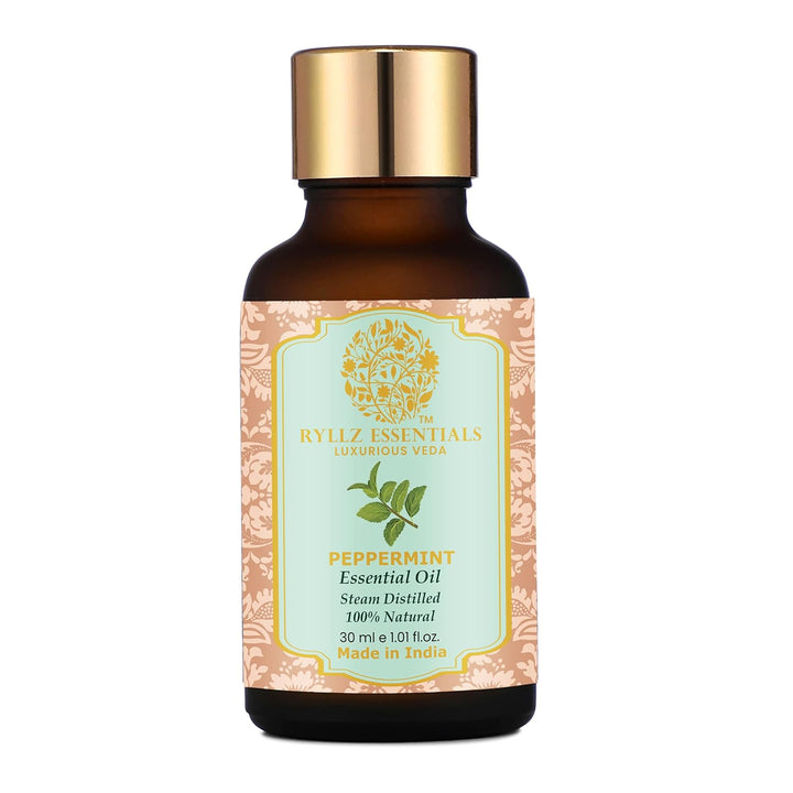 Ryllz Essentials Peppermint Essential Oil With Glass Dropper - 30 ml