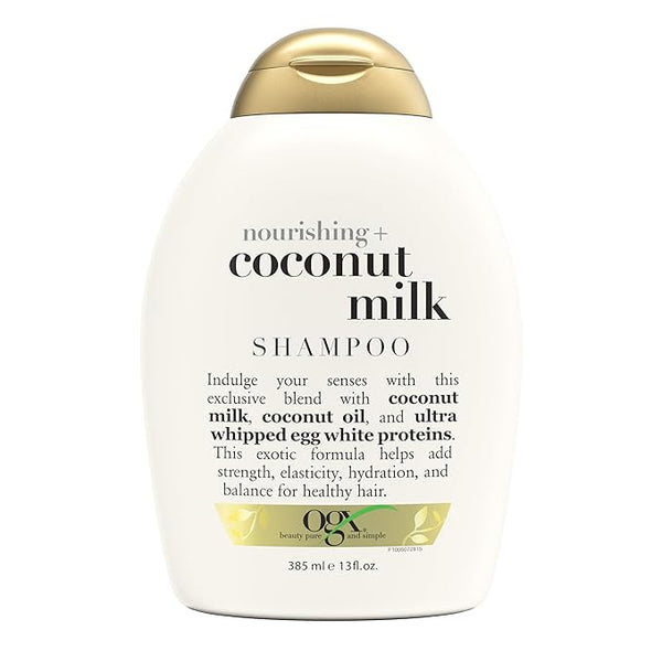 Ogx Nourishing + Coconut Milk Nourishing Moisturizing Shampoo - 385 gms