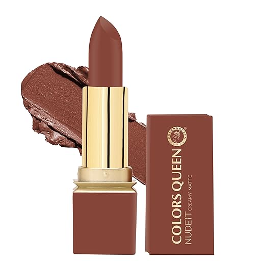 Colors Queen Lipstick 09 Beige Champaign (Matte) - 4 gms