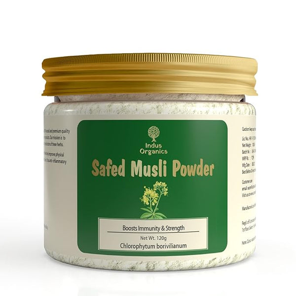 Indus Organics Safed Musli Powder - 120 gms