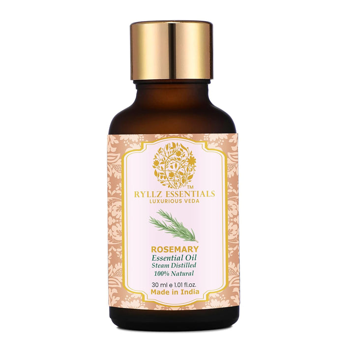 Ryllz Essentials Rosemary Essential Oil With Glass Dropper - 30 ml