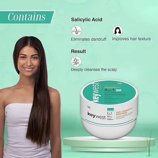 Keywest Professional Anti Dandruff Hair Mask - 200 gms