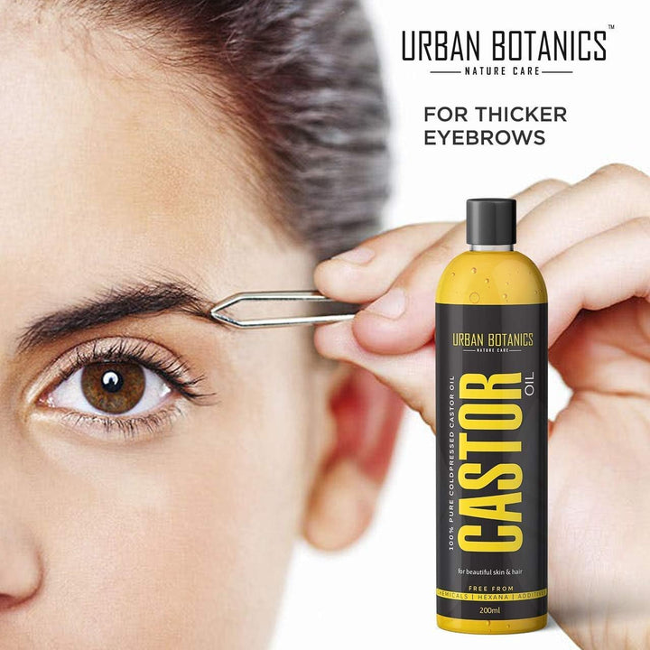 Urban Botanics Cold Pressed Castor Oil - 200 ml