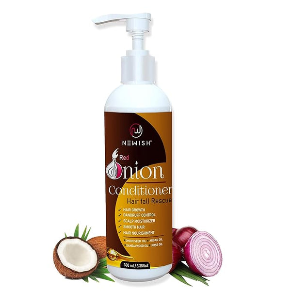 Newish Onion Conditioner for Hair Growth Women & Men - 300 ml