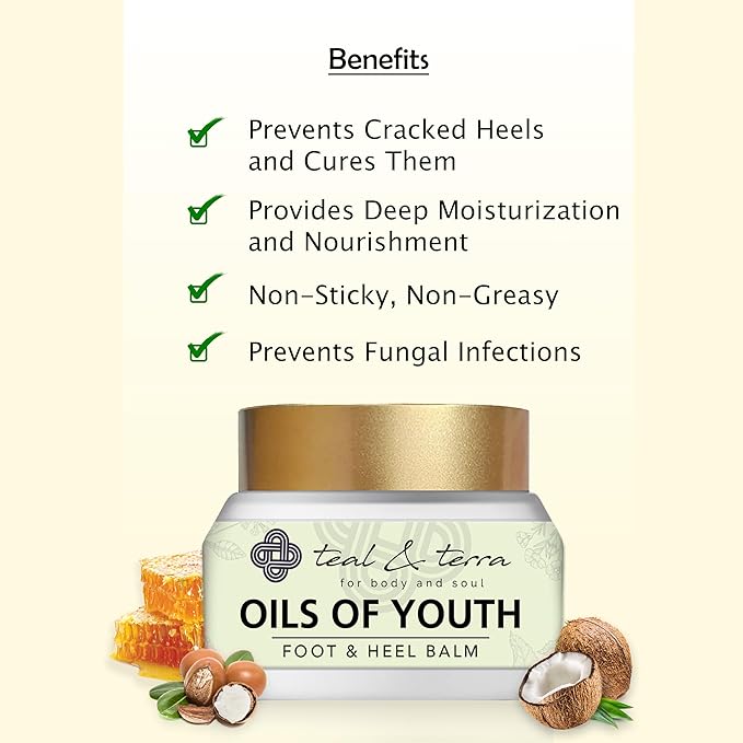 Teal & Terra Foot & Heel Repair Balm - 30 Gms