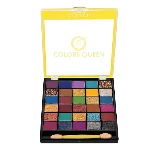 Colors Queen Quick & Easy Eyeshadow Palette Multicolor 02 - 18 gms
