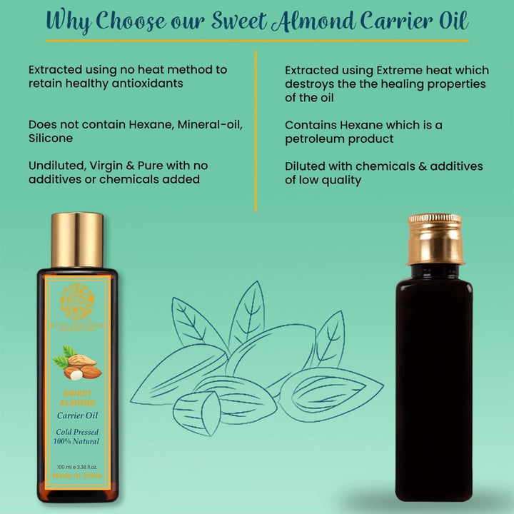 Ryllz Essentials Sweet Almond Carrier Oil - 100 ml