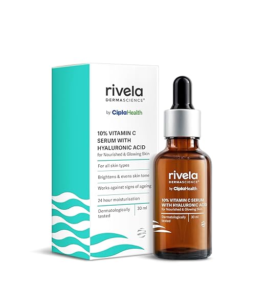 Rivela Dermascience By Cipla 10% Vitamin C Face Serum - 30 ml