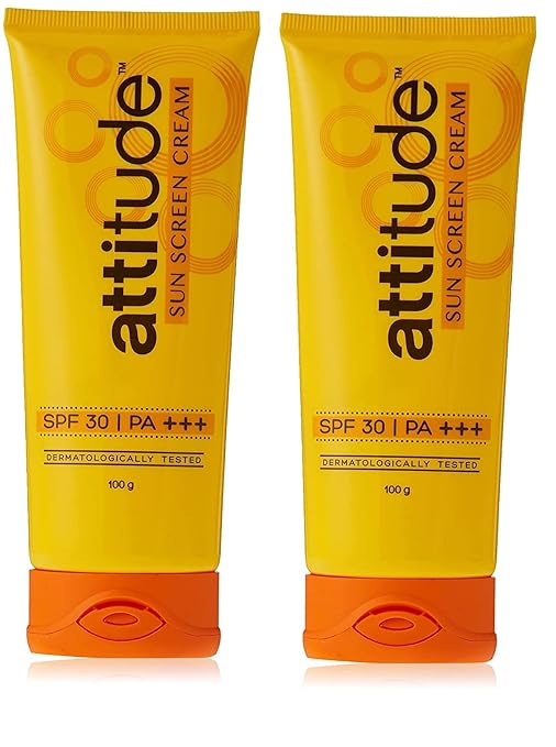 Amway Attitude Sun Screen Cream - 100 ml (Pack fo 2)