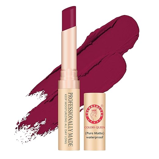 Colors Queen Lipstick Rich Maroon (Matte) - 4 gms