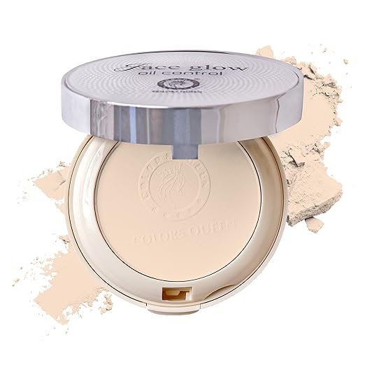 Colors Queen Oil Control Compact Powder Ivory - 20 gms