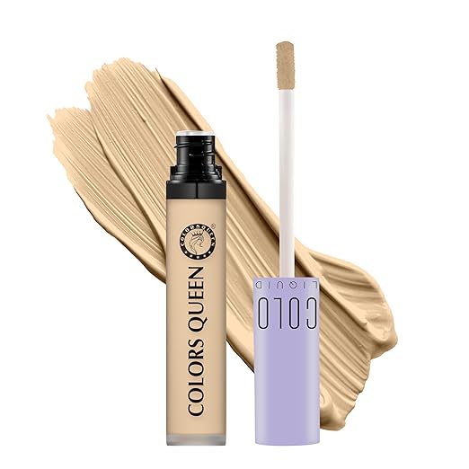 Colors Queen Conceal & Reveal Liquid Concealer 03 Light Ivory - 6 gms