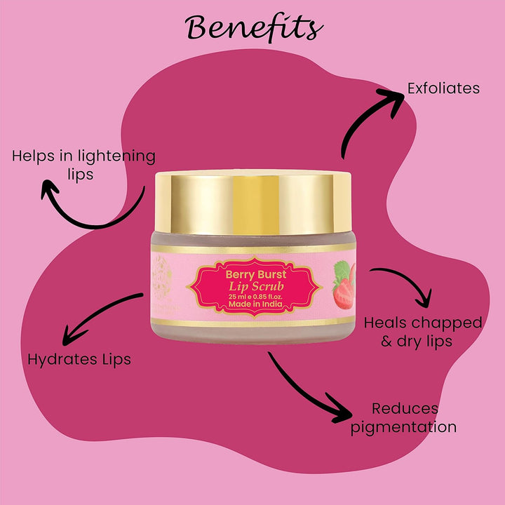 Ryllz Essentials Berry Burst Lip Scrub - 25 ml