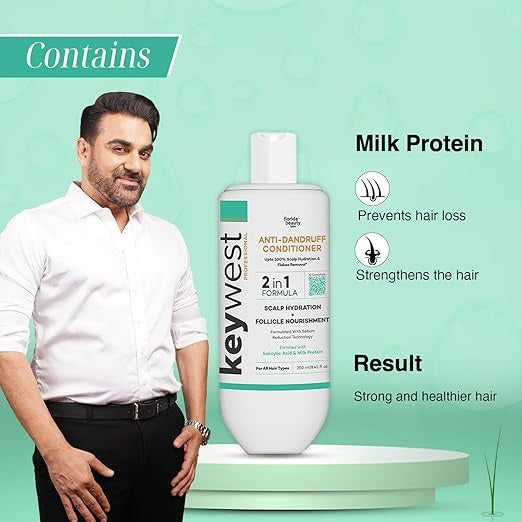 Keywest Professional Anti Dandruff Conditioner - 250 ml