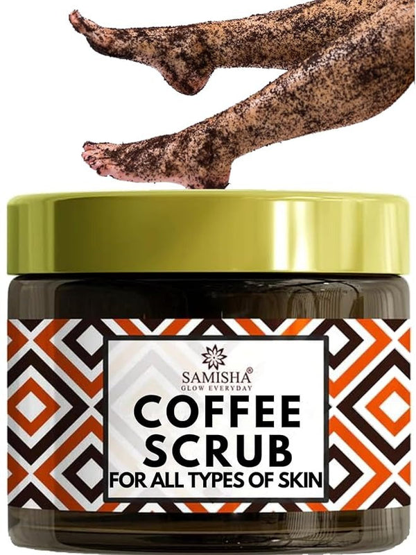 Samisha Exfoliating Body Scrub With Coffee honey & Oatmeal - 100 gms