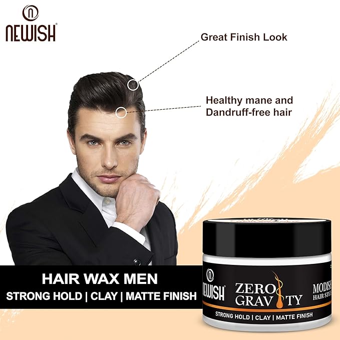 Newish Zero Gravity Hair Wax for Men - 100 gms