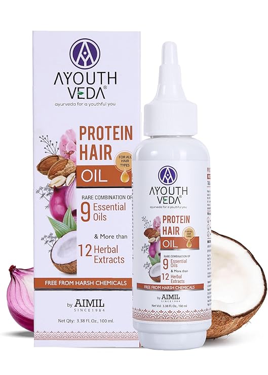 Ayouthveda Protein Hair Oil For Healthy Hair - 100 ml