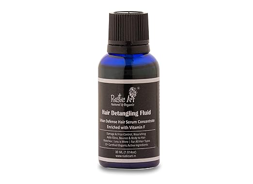 Rustic Art Organic Hair Detangling Fluid - 30 ml