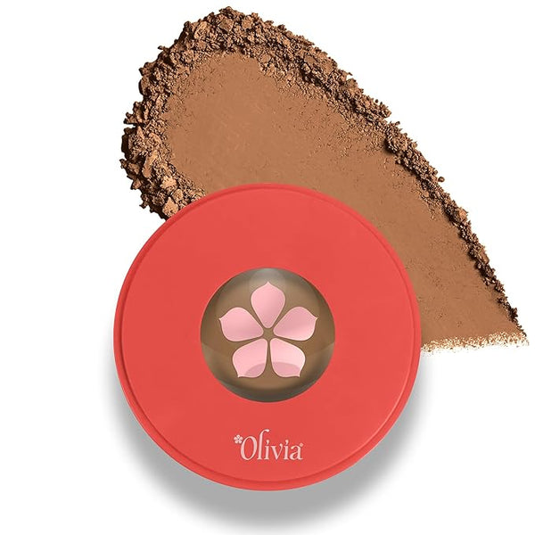 Olivia 100% Waterproof Pan Cake Face Makeup 919 Dusted Mocha - 30 gms