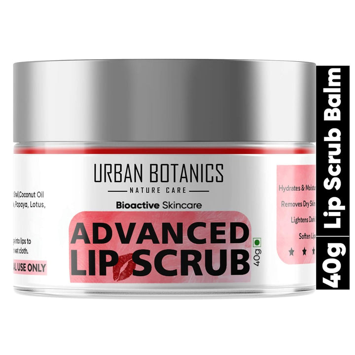 Urban Botanics Advanced Lip Scrub - 40 gms