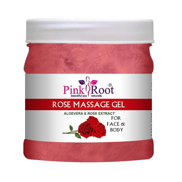 Pink Root Rose Facial Massage Gel - 500 ml