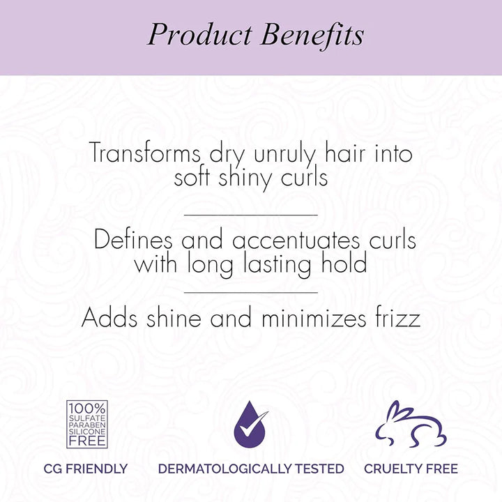 Curl Up Curl Defining Cream - All In One Leave In Conditioner Moisturizes, Enhances Natural Curl Definition & Provides Medium Hold to Dry Frizzy, Wavy & Curly Hair 150g