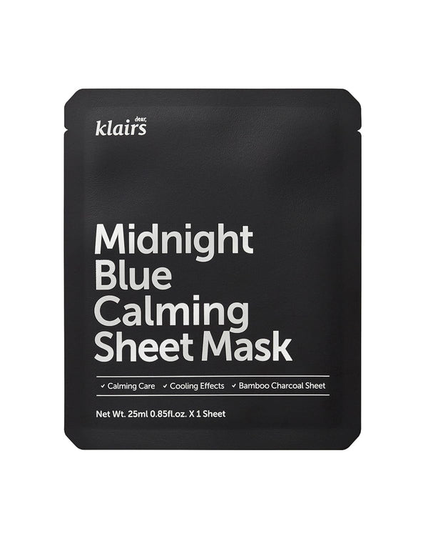 Klairs Midnight Blue Calming Sheet Mask - 25 ml