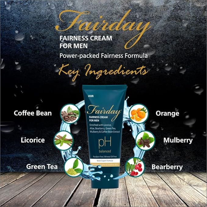 Pearldew Fairday Fairness Cream for Men - 50 Gms