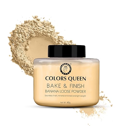 Colors Queen Bake & Finish Banana Loose Powder - 40 gms