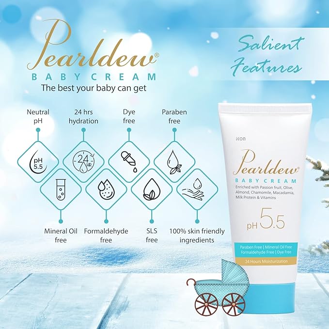 Pearldew Baby Cream - 50 Gms