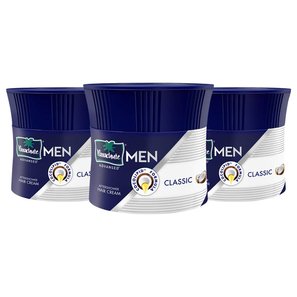 Parachute Advansed Hair Cream For Men - 100 ml (Pack of 3)