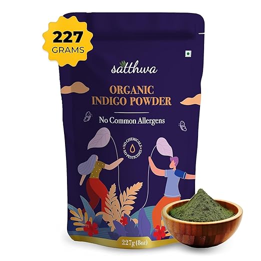 Satthwa Organic Indigo Powder - 227 gms