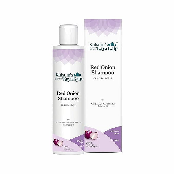 Kulsum's Kaya Kalp Herbals Red Onion Shampoo - 100 ml