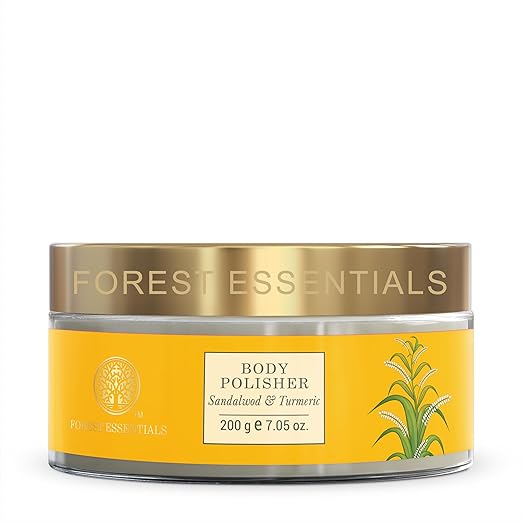 Forest Essentials Body Polisher Sandalwood & Turmeric - 200 gms