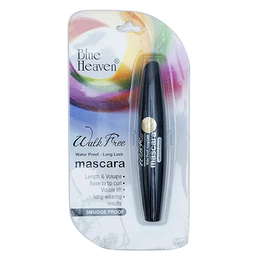 Blue Heaven Walk Free Green Pack Mascara Black - 12 ml