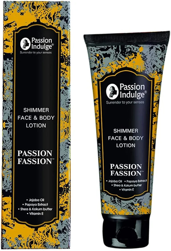 Passion Fassion Gold and Silver Shimmer Bling Lotion-100 Ml