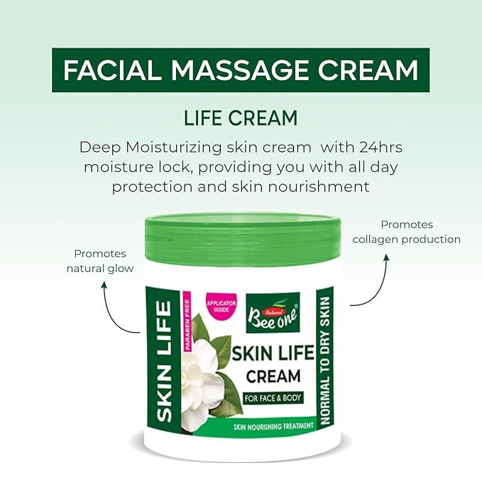 Beeone Life Premium Massage Cream - 450ml