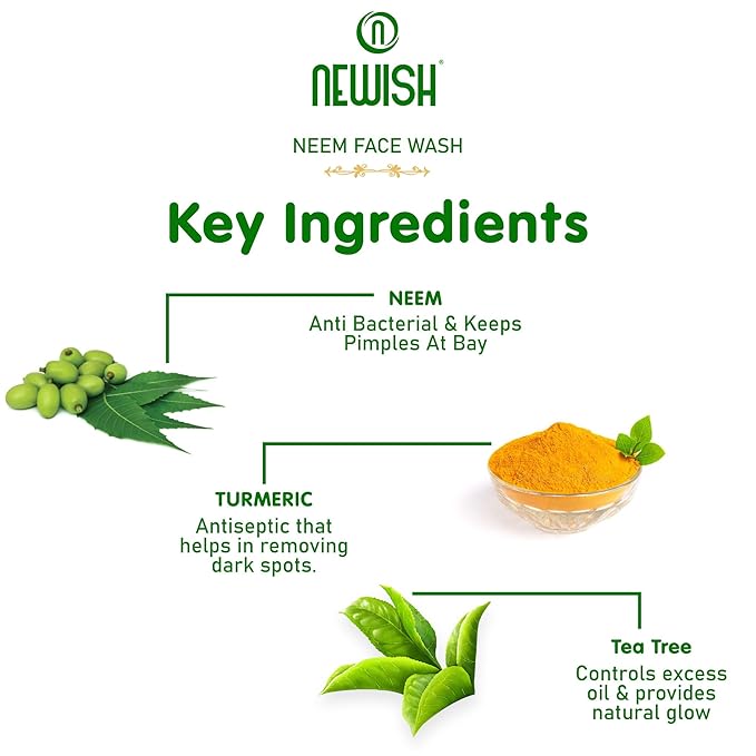 Newish Neem Face Wash - 100 ml